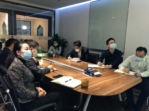 租賃黨支部組織召開 “清風(fēng)四月，廉潔從業(yè)文化月”黨小組會(huì)議